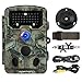 APEMAN Trail Camera 12MP 1080P Game&Hunting Camera with 120°Wide Angle 44 PCs IR LEDs Night Version up to 20M/65FT IP54