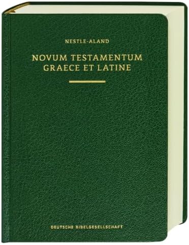 Novum Testamentum Graece Et Latine - Greek/Latin New Testament