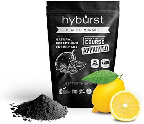 Hyburst - Black Lemonade, 20 Servings, Electrolyte Drink Mix + Daily Energy B Complex, Super Fruit Blend Made with Real Fruit, Better Than Electrolyte Tablets, Made with Organic Coconut Water