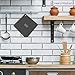 Pratico Kitchen Multipurpose Silicone Pot Holder, Trivet, Jar Opener and Spoon Rest, Dark Grey