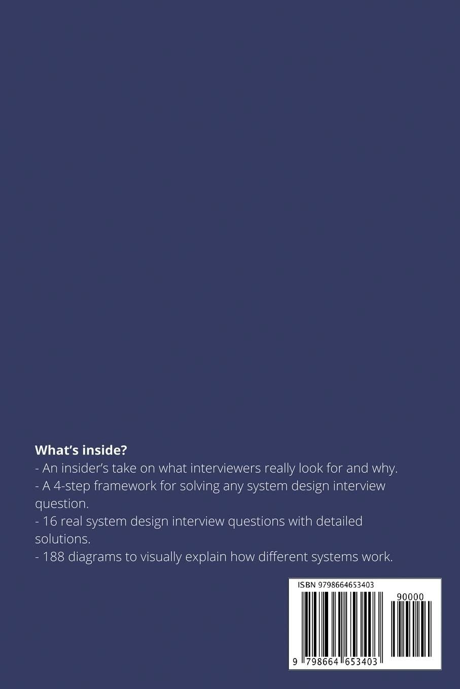 System Design Interview – An insider's guide System Design Interview – An insider's guide Paperback Kindle