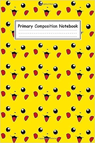 Primary Composition Notebook Cute Pokemon Pikachu Notebook