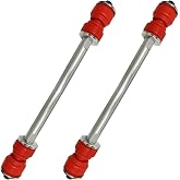 4‑6" Front Sway Bar Stabilizer CODE RED Heavy Duty End Link Kit for Extended Lifted Chevy Silverado Sierra 1500, 1500HD, 2500HD/3500HD, Avalanche 1500, Yukon, 2001‑2019 - Bushings Made IN USA