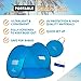 Campela Baby Beach Tent Pop up Sun Shelter - UV Protection Beach Shade for Baby, Infant and Family, Size 58'x43'