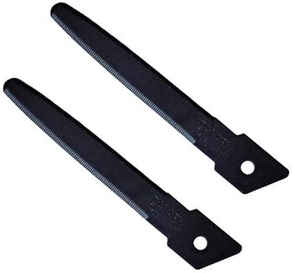 Amazon Co Jp 長谷川刃物 カッター 段ボールのこ スライドダンちゃん用替刃 2枚入 フッ素 Dc 25 Bf2 全長 7 5 Cm ブラック 文房具 オフィス用品