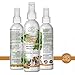 Pupkiss Pets Oatmeal Anti Itch Spray For Dogs & Cats | Relief For Pets With Allergies, Flea Bites, Itchiness & Sensitive Skin | Soothes & Moisturizes Dry Dog Skin | Made in USA