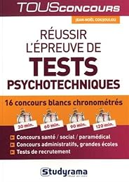 Réussir l'épreuve de tests psychotechniques
