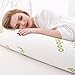 sheltin Water Droplets Shape High Resilience Foam Body Pillow with Hypoallergenic Removable Bamboo Cover - The Best Pregnancy Wedge Contour Support Body, Belly, Neck, Back, Knees