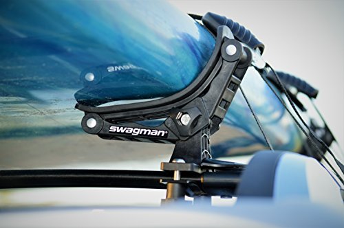 Swagman-Bicycle-Carriers-Single-SUP-or-Kayak-Holder-Fits-Round-Square-and-Oval-Cross-Bars-Black Swagman-Bicycle-Carriers-Single-SUP-or-Kayak-Holder-Fits-Round-Square-and-Oval-Cross-Bars-Black