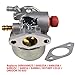 FLYPIG New Carburetor Fit for Tecumseh 640025 OHH50 OHH55 OHH60 OHH65 4.5 5 5.5 6HP Replaces#.640025 640025A 640025B 640025C 640004 640014 640017 640017A 640017B 640117 640117B 640104 Carb primary