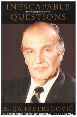 Inescapable Questions Autobiographical Notes Alija Ali Izetbegovic Amazon De Bucher