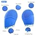 Silicone Cleanser Ailaiya Waterproof Multifunctional Electric Facial Cleansing Brush (blue)