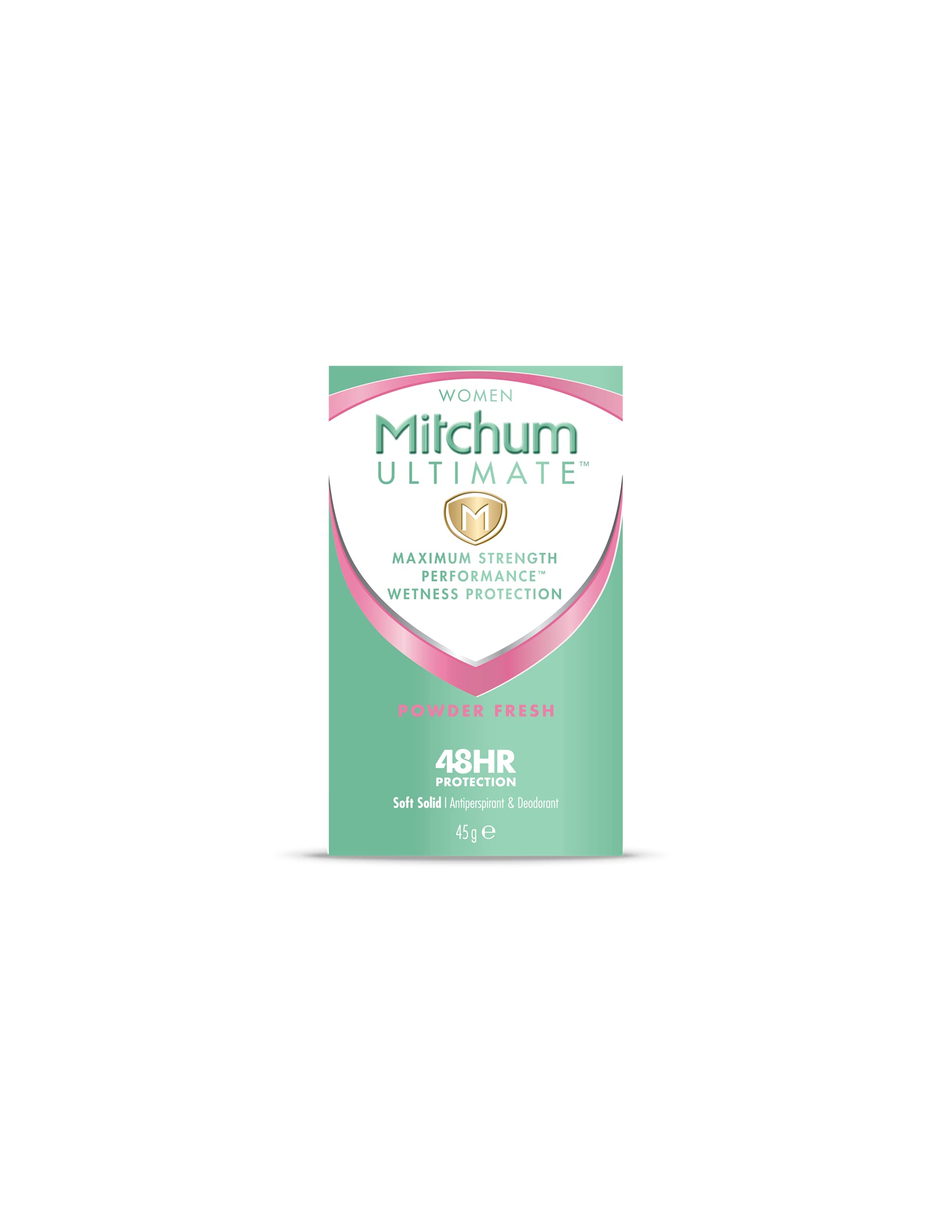 Mitchum Ultimate Women 48 Hr Protection Soft Solid Cream Stick Deodorant and Anti-Perspirant, Powder Fresh, 45 g (Pack of 1)