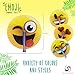 24-Pack of 10 Emoji Face Paper Folding Fans! Great Kids Party Favor! Variety of Colors and Styles! by M & M Products Online