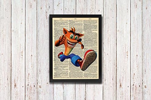 Crash Bandicoot Dictionary Art