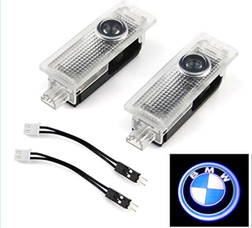 iFoxtek® LED Shadow Light Laser Projector Logo for BMW E60 E61 E63 E64 E65 E66 E70 E71 F10 F11 F01 (2 pieces)