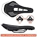 WESTGIRL Professional Bike Seat, Comfortable Suspension Gel Bicycle Saddle PU Breathable Waterproof, Road Bike Saddle for Men Women Cycling Universal Mountain Bike Racingthumb 1