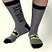Men's Batman Superman Captain America Deadpool Punisher Design Cotton Socks Pack of 5