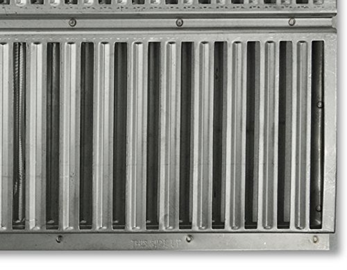 Music City Metals 99511 Stainless Steel Heat Plate Replacement for Select Ducane Gas Grill Models