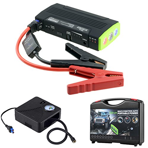 Buy ODRVM 18000MAH Portable Car Jump Starter With Air Compressor 600A