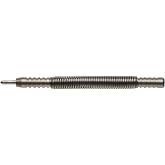 Spring Tools Professional High Speed Steel Center Punch - Marks Hardened Steel &amp; HARDOX 450 - True Tempered Tip - 3500 LBS Impact Force - Spring Punch