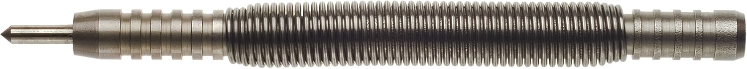 Spring Tools Professional High Speed Steel Center Punch - Marks Hardened Steel & HARDOX 450 - True Tempered Tip - 3500 LBS Impact Force - Made in USA