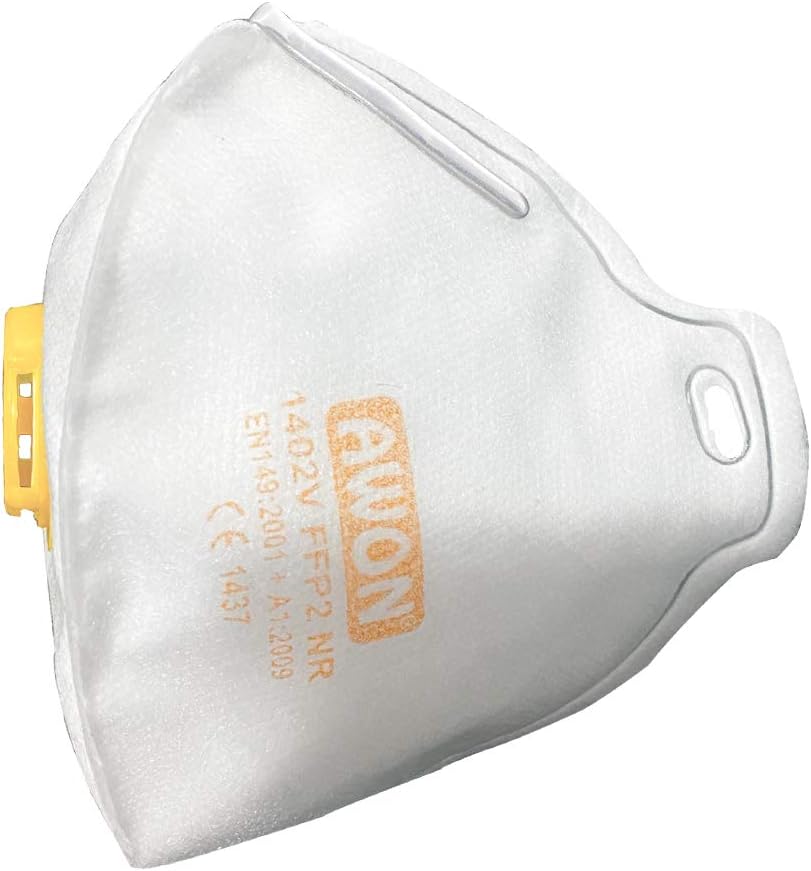3 Pack FFP2 Mask Anti Pollution mask, PM2.5 Face Mask, Germ Protection Dust Filter Earloop Mouth Mask