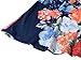 Veranee Women's Sleeveless Swing Tunic Summer Floral Flare Tank Top (XXL, 6-9)