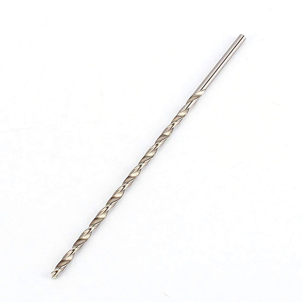 5mm Extra Long Drill Bit 200mm HSS Twist Drill Straight Shank Auger Drill Bit Twist Drill Straight Shank Auger Drill Bit for Wood
