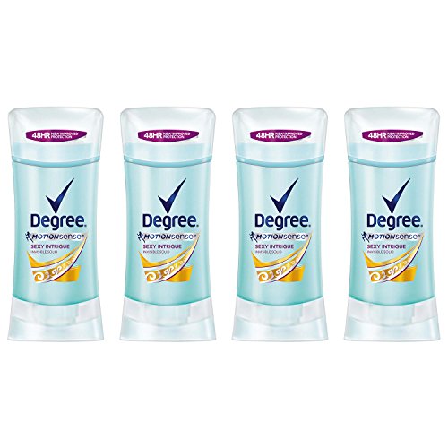 Degree MotionSense Antiperspirant Deodorant Sexy Intrigue 2.6 oz, 4 Count