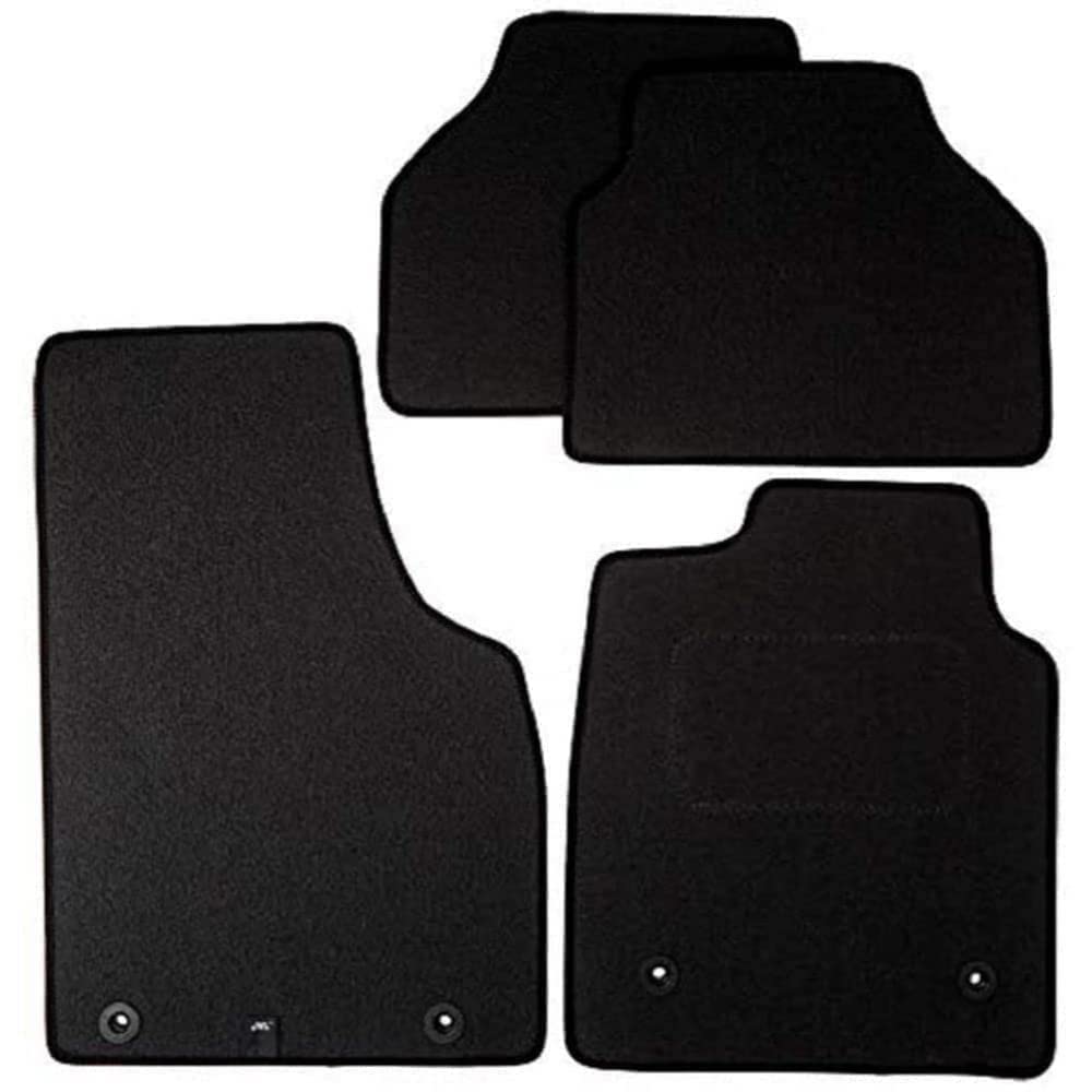JVL Vauxhall Meriva 2005-2010 Fully Tailored 4 Piece Car Mat Set with 4 Clips