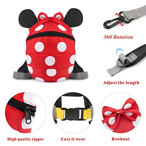 Idefair Kids Harness Backpack, AntiLost Toddler Backpack Leash Mini
