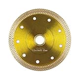 Tile Blade 4.5,Stylish Y&I Porcelain Blade Super Thin Ceramic Diamond Saw Blades for Grinder Dry or Wet Tile Cutter Disc With Adapter 7/8",20mm,5/8 Inch Abor (4.5 inch)