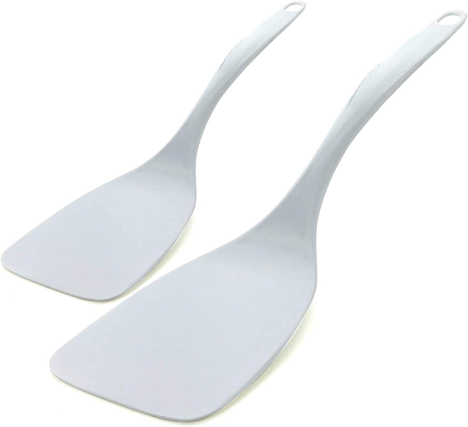 RamPro Melamine EhiteHard Plastic Turner HeatResistant Rubber Kitchen