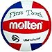 Molten First Touch Volleyball, Red/White/Blue, 10 & Under/5.0-Ounce