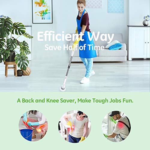 3 Homitt+Electric+Scrubber+Replaceable+Extension