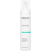 -CHRISTINA- Unstress Comfort Cleansing Mousse | Cleanser for Face with Gentle Formula with Green Tea Extract & Vitamin B5 | Suitable for All Skin Types, 24-Hour Care 200ml