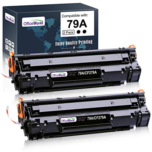 ایگرد | قیمت و خرید OfficeWorld Compatible Toner Cartridge Replacement for  HP 79A CF279A (Black, 2-Packs), for use in HP Laserjet Pro M12w M12a M26nw  M26a Printer