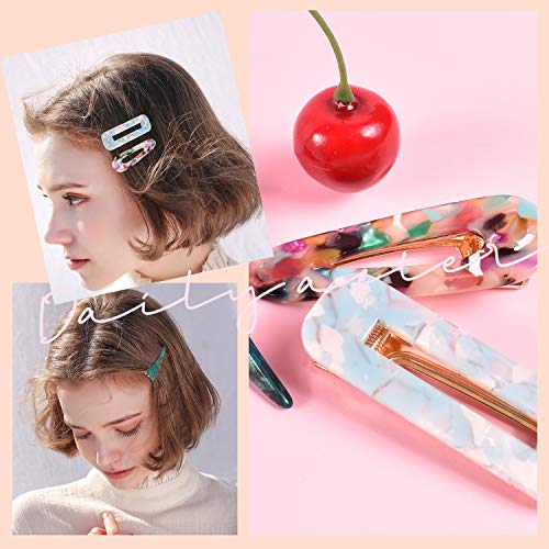 Hair Clips for Women Girls Ladies Elegant 10 Pcs Hair Styling Tools Fashion Hair Accessories for Birthday Valentine Day Gifts and Party Wedding Daily Bling Hairpins Headwear Barrette Styling Tools - Thumbnail 4