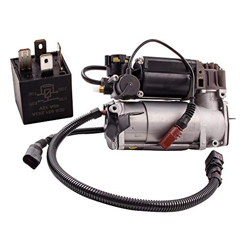 Airmatic Air Suspension Compressor Pump for Audi A8 D3 Type 4E 2002-2010 6/8 Cylinder Gas Engine 4E0616007B