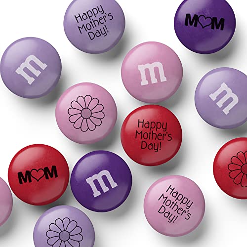 M&M'S Mother's Day Milk Chocolate Candy, 2lbs of Printed Bulk Candy in