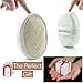 Exfoliating Loofah Bath Sponge Pads Pack Of 4 - Ultra Thick, Great For Exfoliating Shower - 100% Natural - Best Luffa Sponge And Spa Scrubber For Men And Women - Body wash sponge