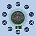 SC Water Metal Garden Hose Nozzle Anti Leak Heavy Duty- 10 Pattern Anti Rust No Squeeze Sprayer -High Pressure Attachment- For Car Wash Water Plants +1 Year Manufacturer Warranty