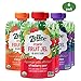 Zellee Organic Fruit Jel Pouches | Variety Pack | 6 pack | Immunity Boosting Vitamins A, C & D | Gluten-Free, Vegan, Plant-Based, No Added Sugar, Antioxidant Rich | Healthy Snack for Adults & Kids