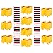 LHI XT90 Battery Connector Set for RC Lipo Battery Motor 10 Pairs Yellow 10 Male Connectors + 10 Female Connectors