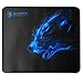 SADES A4 Gaming Mouse Pads Mice Mat with Customized Rectangle Non-Slip Rubber Large Size in Black Blue(12x10x0.1 Inches)