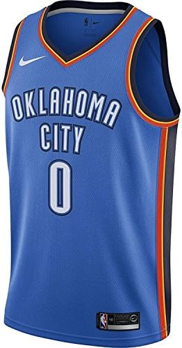 NIKE NBA New Season Men's Oklahoma City Thunder Russell Westbrook Swingman Jersey #0