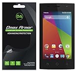 [6-Pack] Dmax Armor Coolpad Rogue (T-Mobile) Screen Protector Anti-Bubble High Definition Clear Shield - Lifetime Replacements Warranty- Retail Packaging