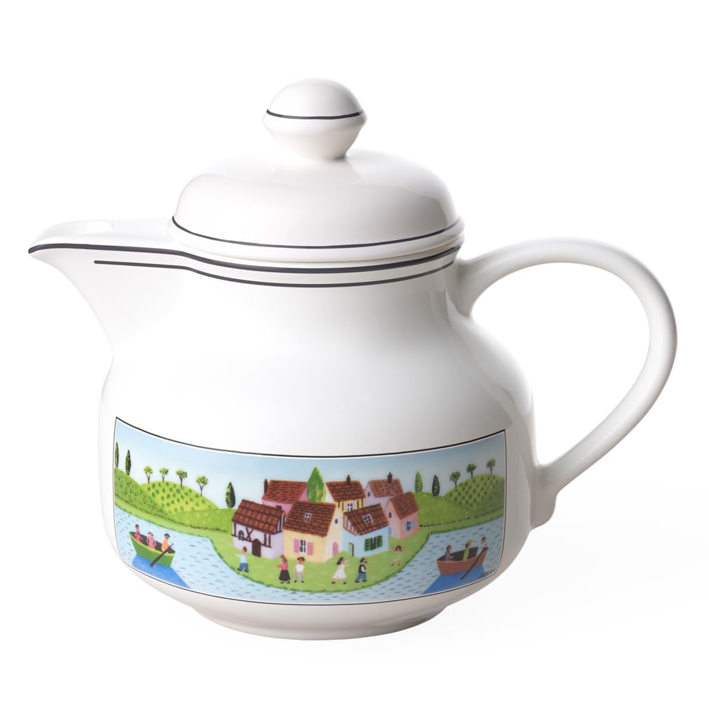 Villeroy & Boch Design Naif 0.90 Litre Teapot, 6 Persons