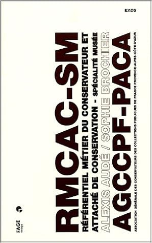 Amazon Fr Referentiel Metier Du Conservateur Et Attache De Conservation Specialite Musee Aude Alexis Brochier Sophie Livres